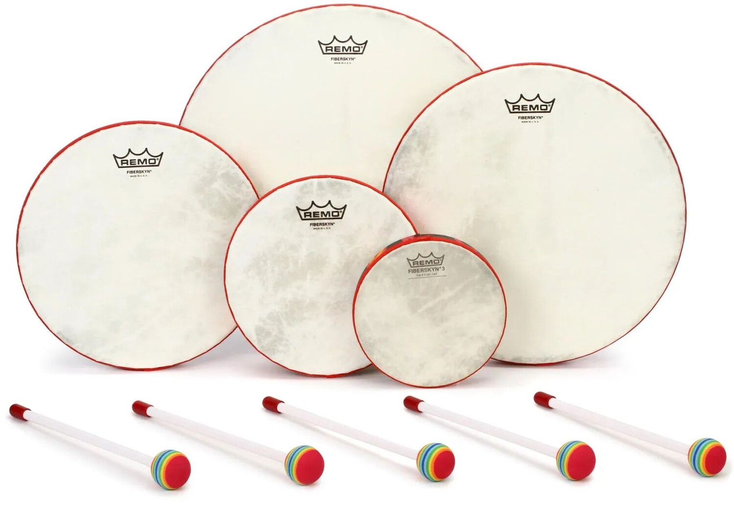 

Remo Kids Percussion Frame Drum - Отделка тропического леса, упаковка
