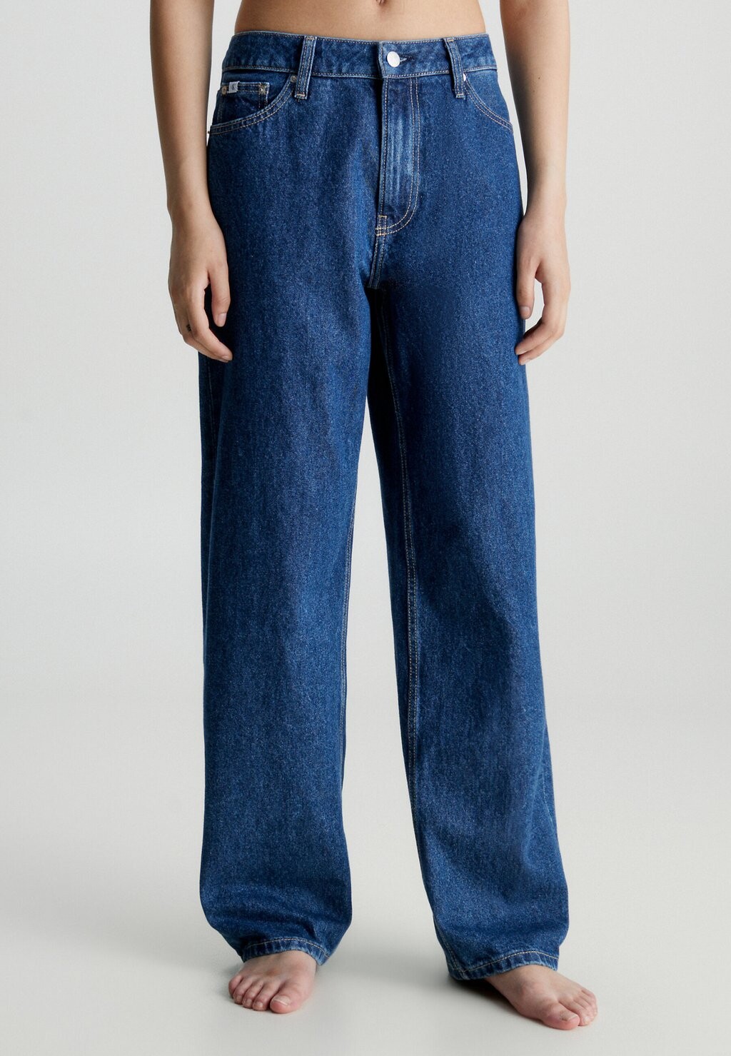 

Джинсы прямого кроя 90 S Calvin Klein Jeans, синий деним