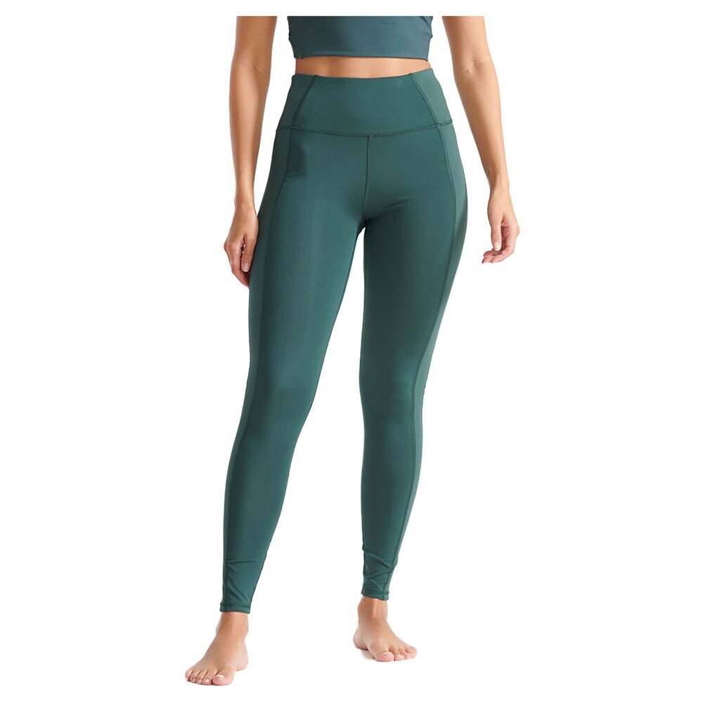 

Тайтсы Superdry Flex Rib, зеленый