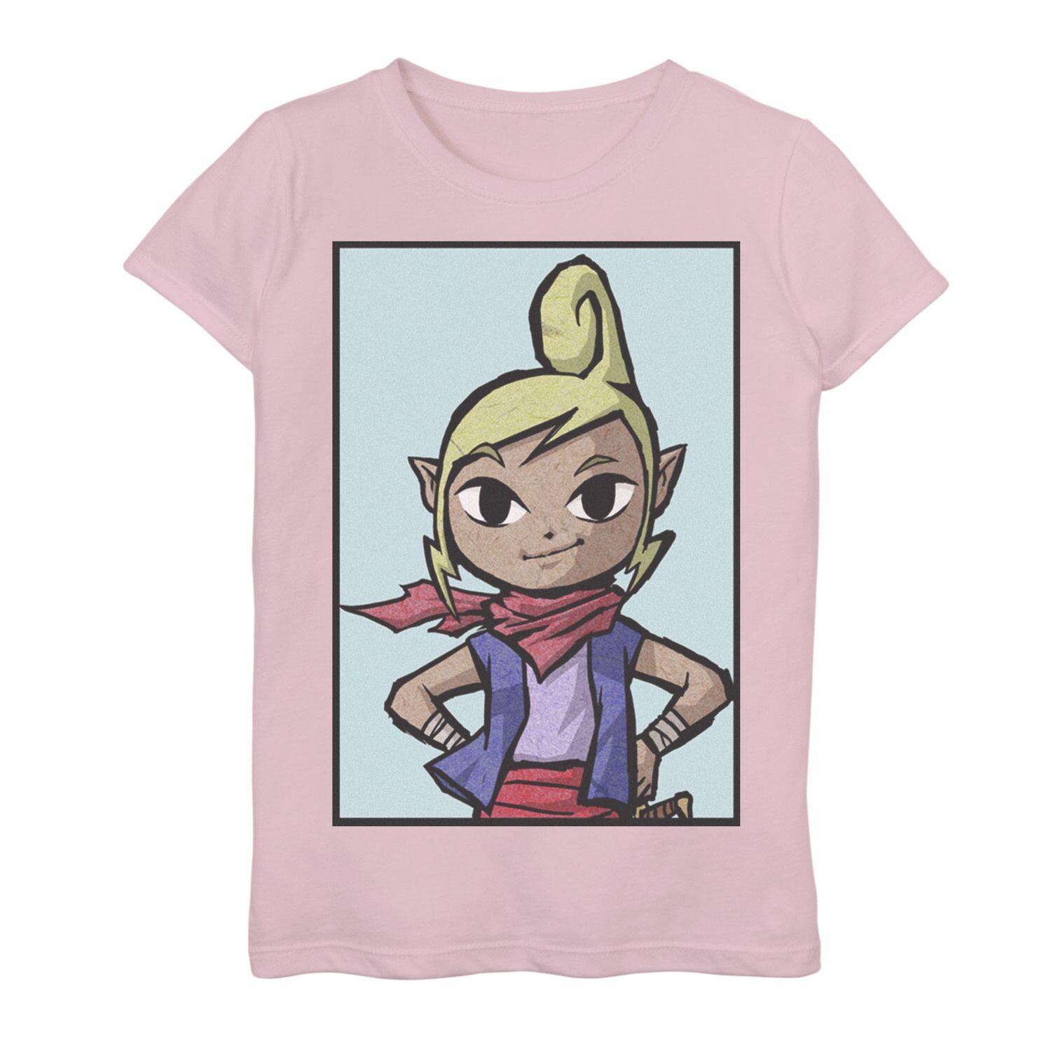 

Футболка Nintendo Legend Of Zelda Tetra с рисунком для девочек 7–16 лет Licensed Character