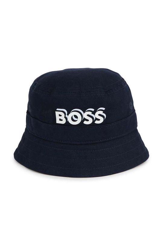 Boss Детская хлопковая шапка, военно-морской