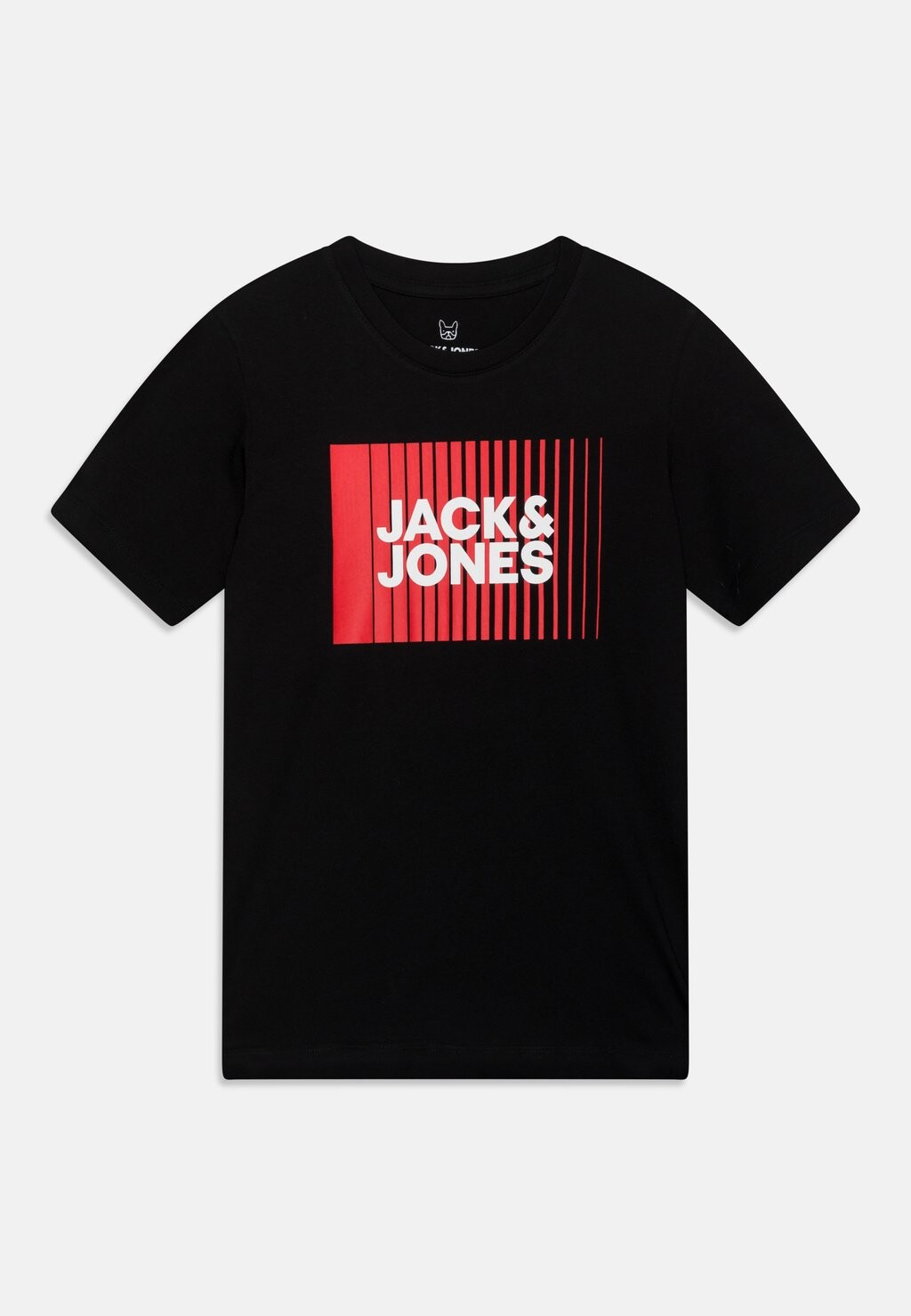 

Футболка с принтом JJECORP LOGO TEE PLAY O NECK Jack & Jones Junior, цвет black