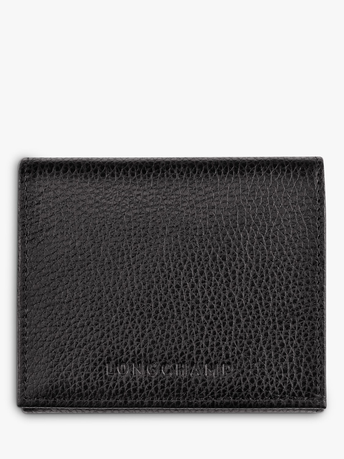 

Кожаный кошелек для монет Longchamp Le Foulonné, черный