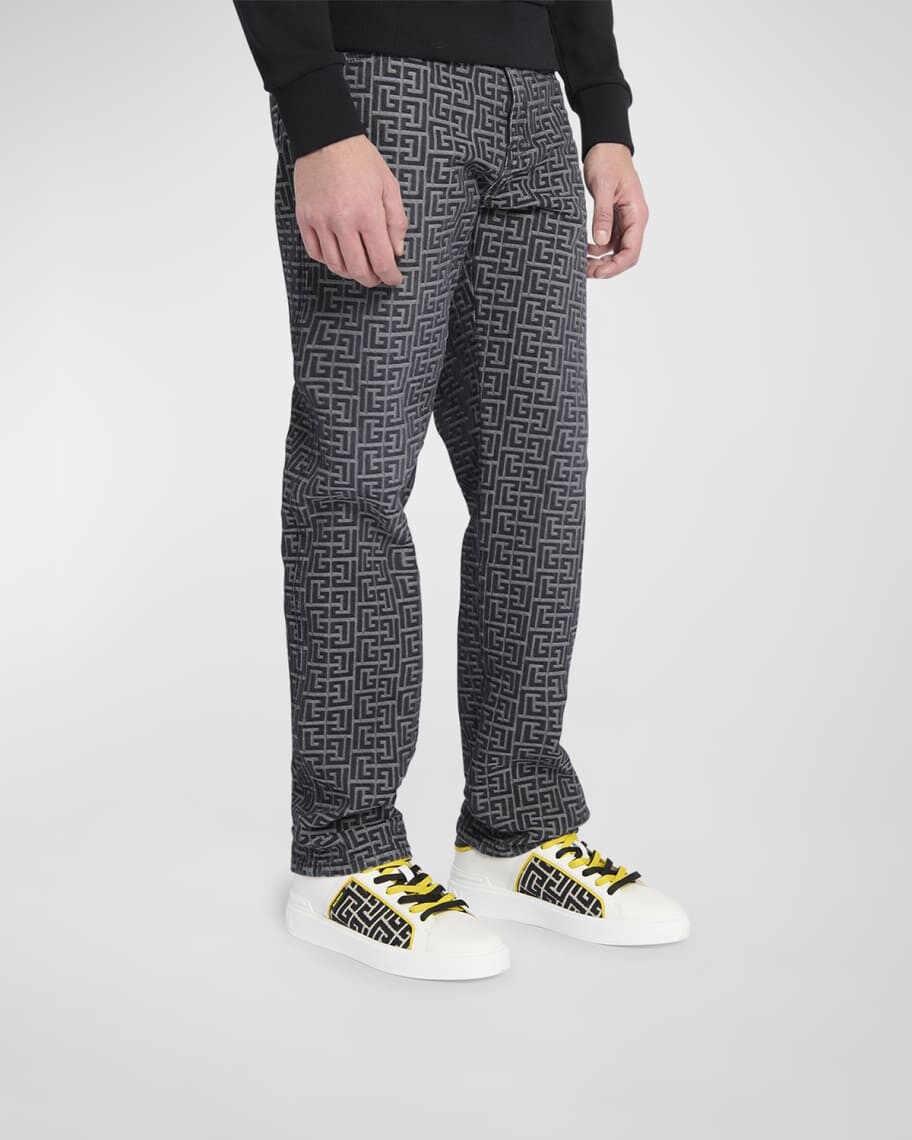 

Мужские низкие кроссовки B Court Monogram Balmain