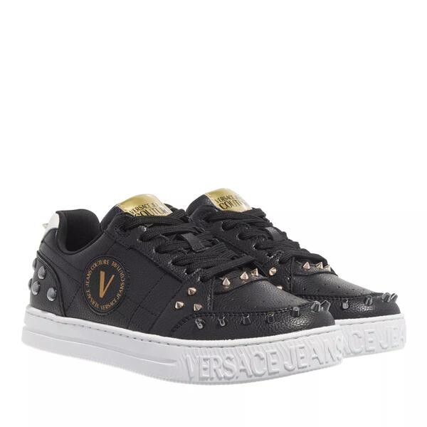 

Кроссовки fondo court 88 black/multi Versace Jeans Couture, черный