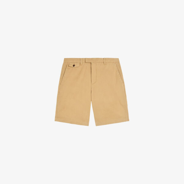

Шорты чинос Ashfrd стандартного кроя из эластичного хлопка Ted Baker, цвет tan