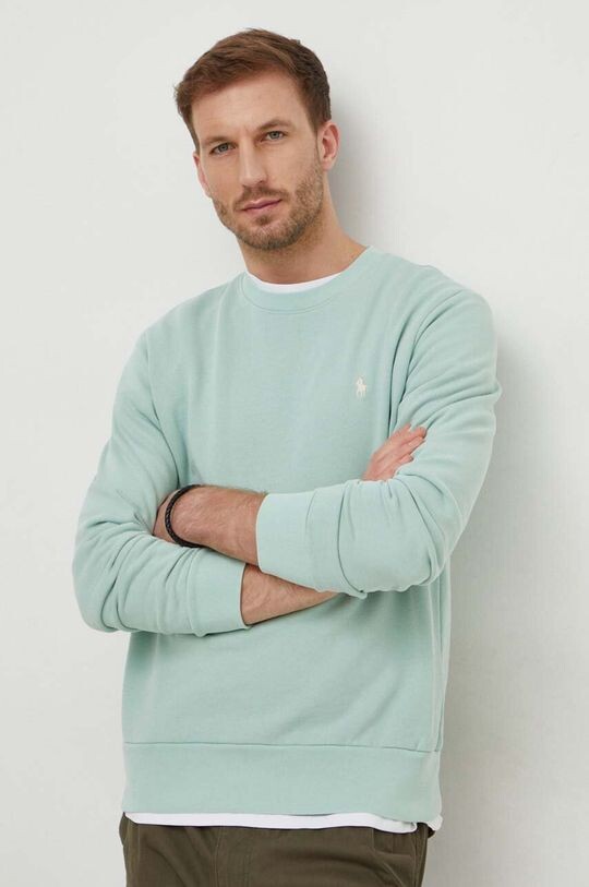 

Хлопковая толстовка Polo Ralph Lauren, зеленый