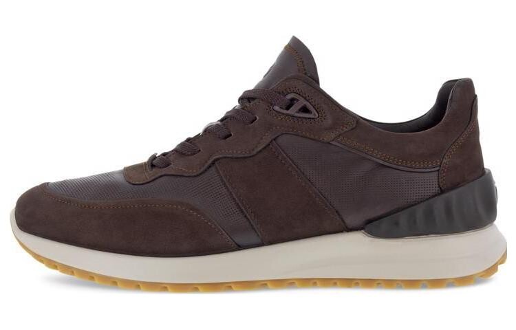 

Кроссовки ecco Lifestyle Shoes Men Low-top Brown, цвет Mocha