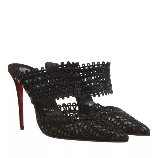 

Туфли deia 100 mm mules Christian Louboutin, черный
