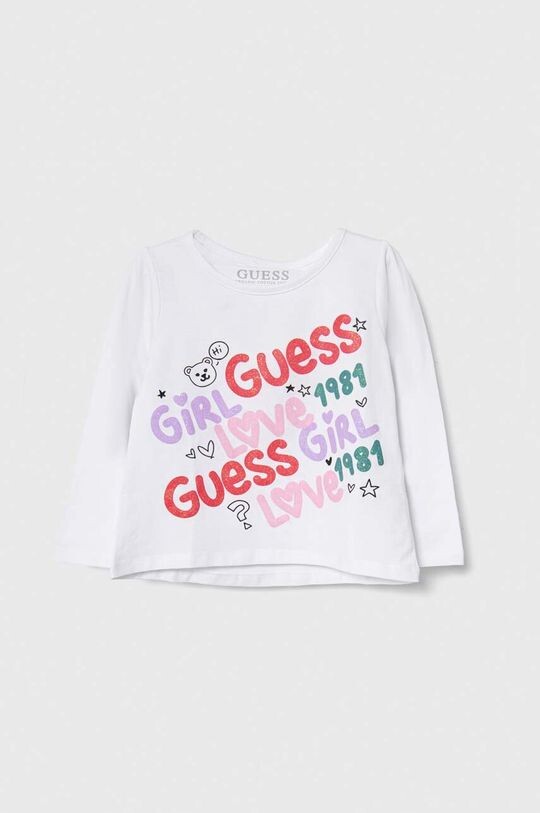 

Лонгслив Guess для детей, белый