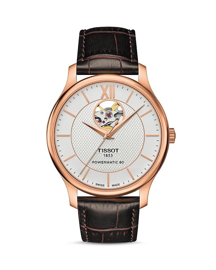 

Часы Tissot Tradition, 40 мм, коричневый