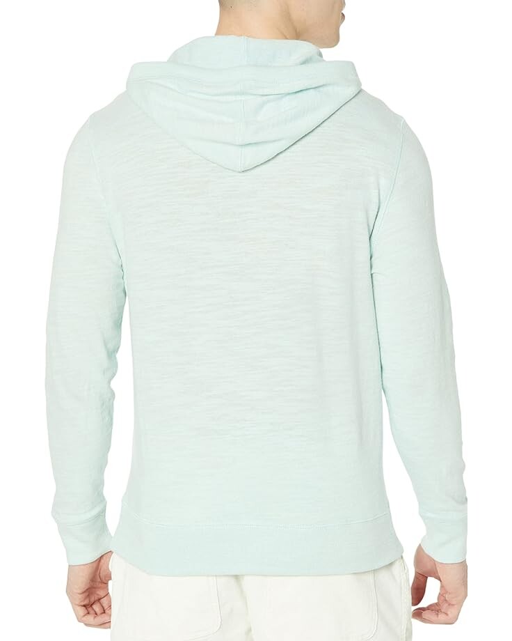 

Худи Faherty Heritage Slub Hoodie, цвет Lagoon Teal