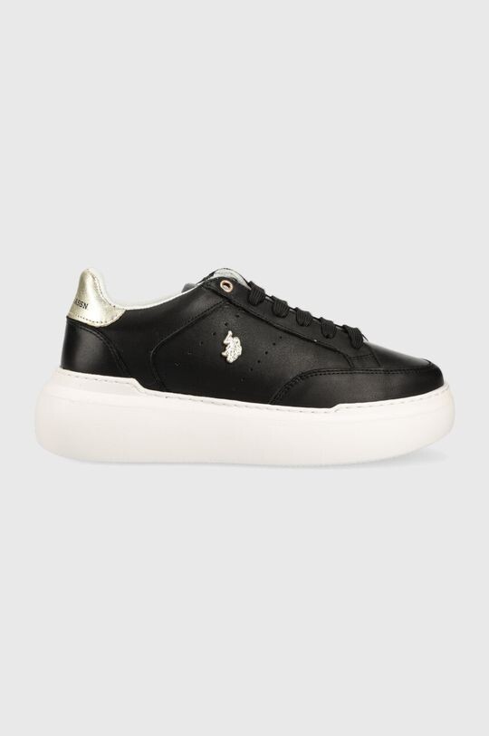 

НАС. Поло Ассн. кроссовки ARTIDE кожаные U.S. Polo Assn., черный