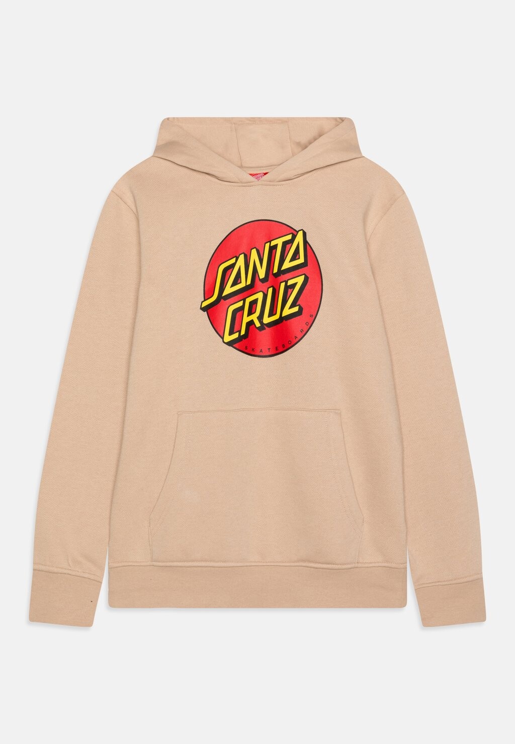 

Толстовка Youth Classic Dot Hood Unisex Santa Cruz, бежевый