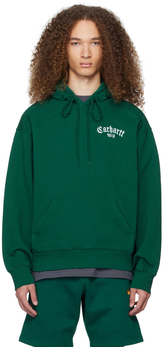 

Толстовка с надписью Green Onyx Carhartt Work In Progress