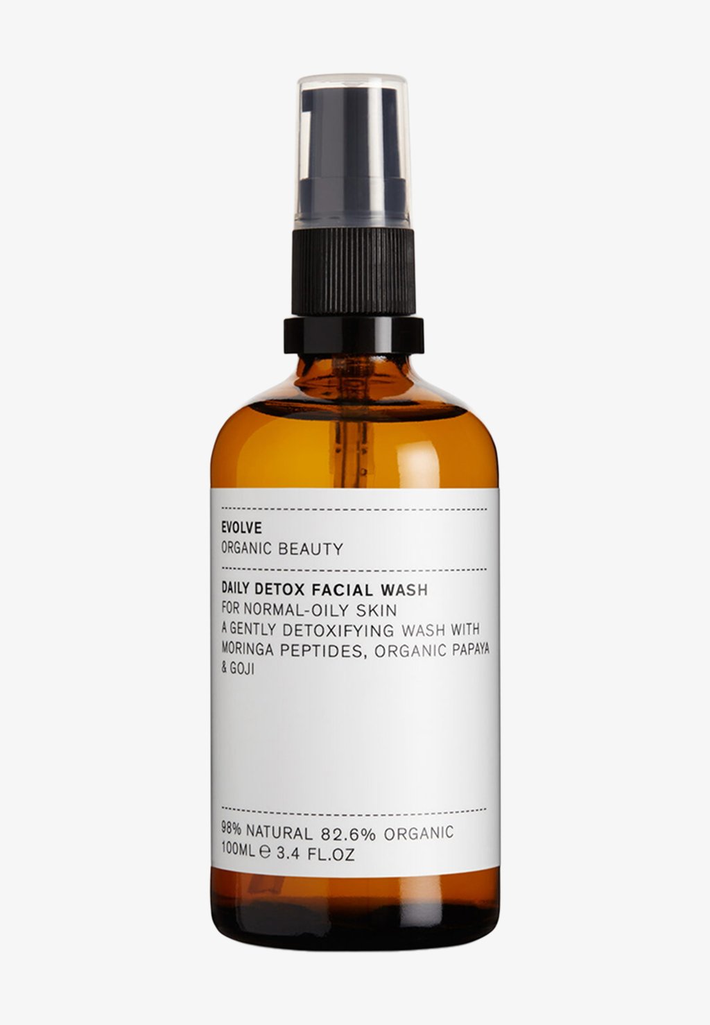 Очищающее средство Daily Detox Facial Wash Evolve Organic Beauty apiarium organic moisturizing daily facial wash 100ml