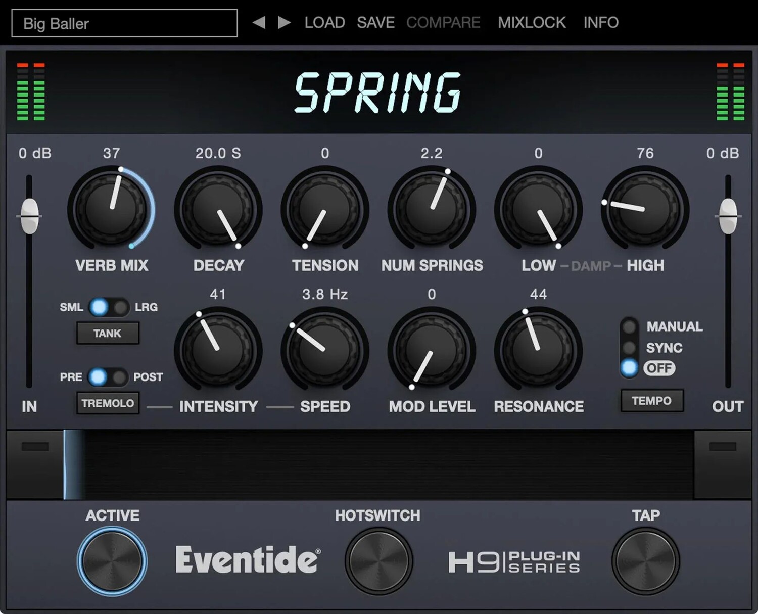 

Плагин Eventide Spring Reverb