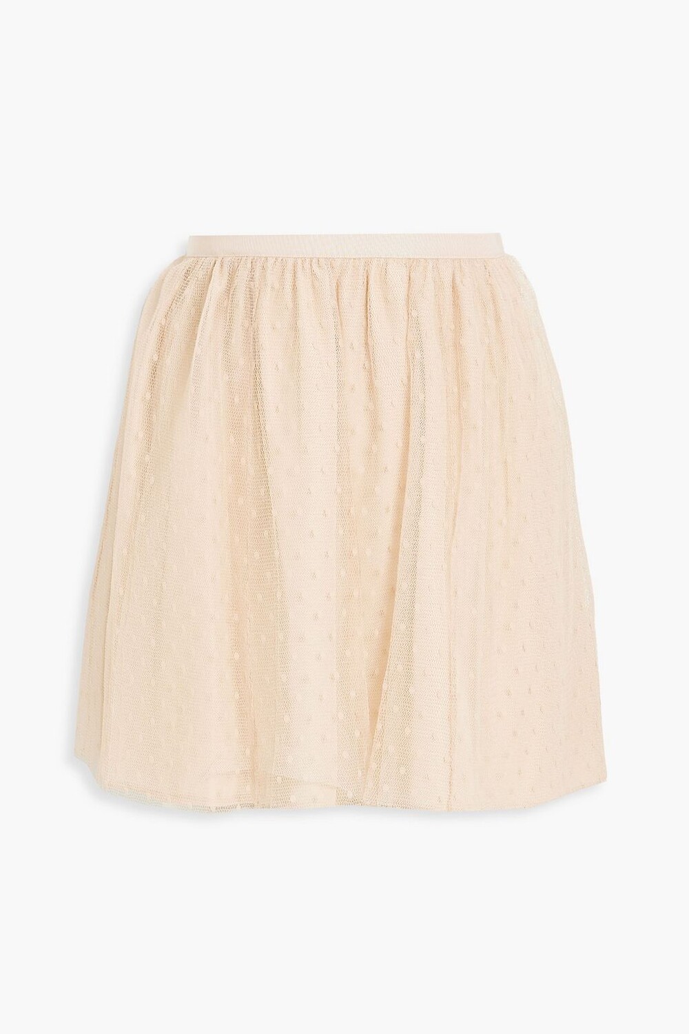 

Мини-юбка «пуэн-деспри» REDVALENTINO, румян