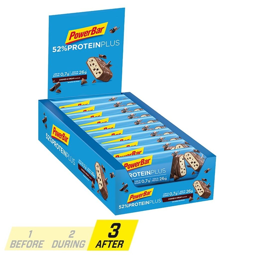 

PowerBar Protein Plus 52% HighPro. ПеченьеСливочное 20х50г