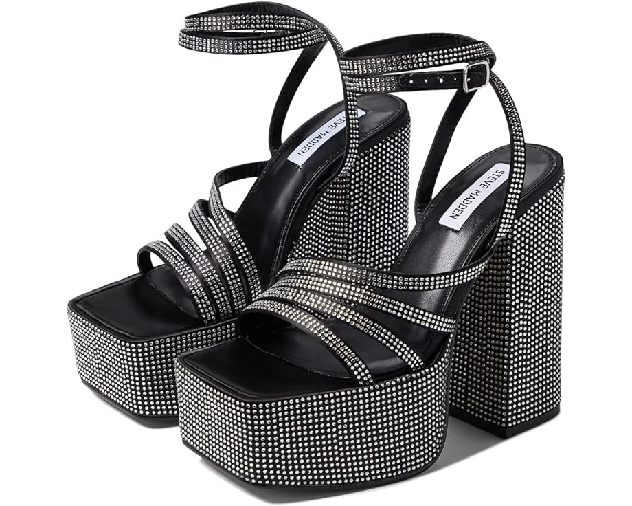 

Туфли Steve Madden Cocktails Heeled Sandal, черный