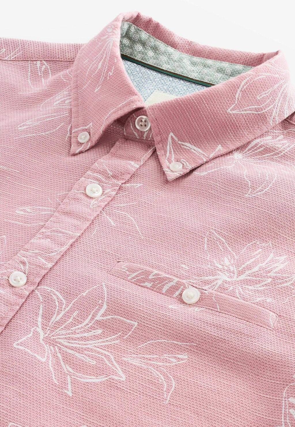 

Рубашка SHORT SLEEVE REGULAR FIT Next, розовый