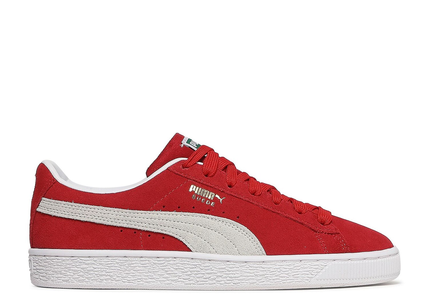 Кроссовки Puma Suede Classic 21 Jr 'High Risk Red', красный