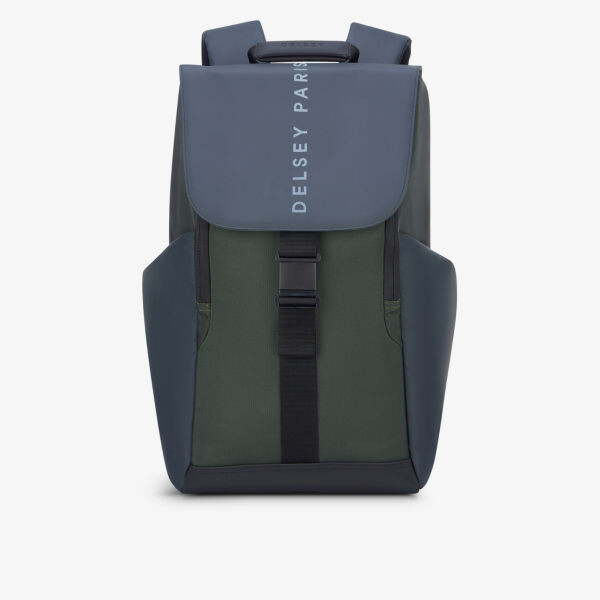 

Тканый рюкзак Securflap с логотипом Delsey, цвет army
