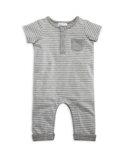 

Полосатый комбинезон для мальчиков – детский Bloomie's Baby, цвет Gray