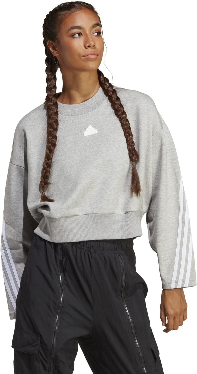 

Толстовка с 3 полосками Future Icons adidas, цвет Medium Grey Heather 1