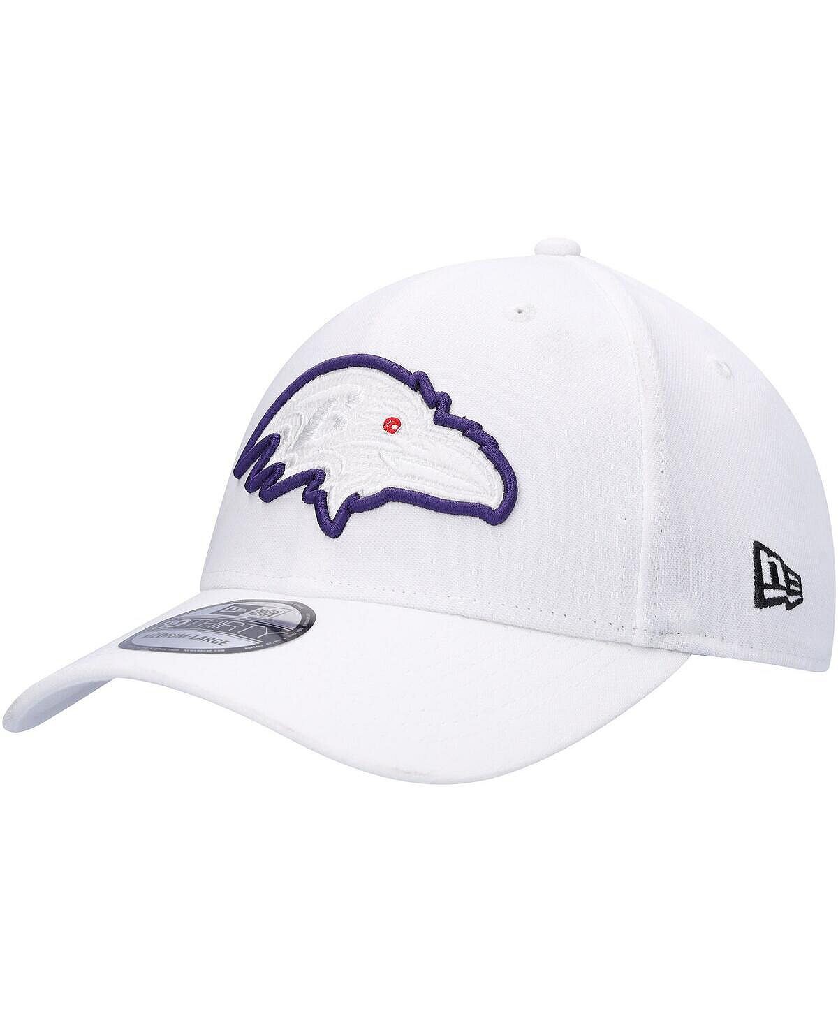 

Мужская белая кепка Baltimore Ravens Team White Out 39THIRTY Flex Hat New Era