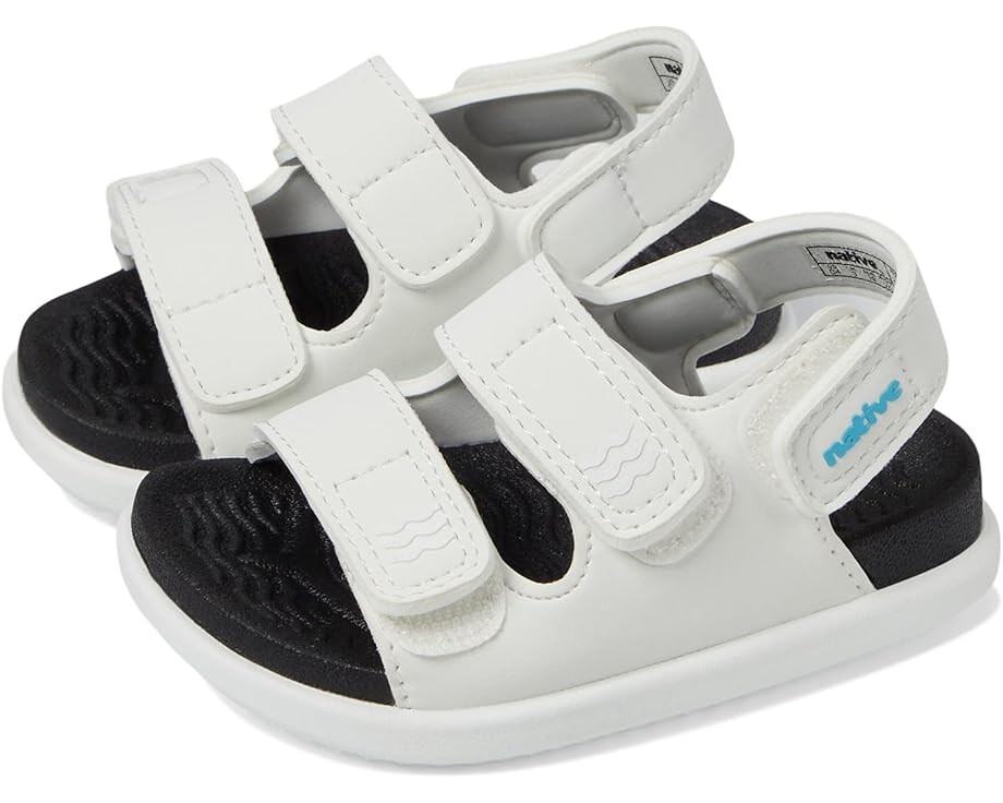 

Сандалии Native Shoes Frankie Sugarlite, цвет Shell White/Jiffy Black/Shell White