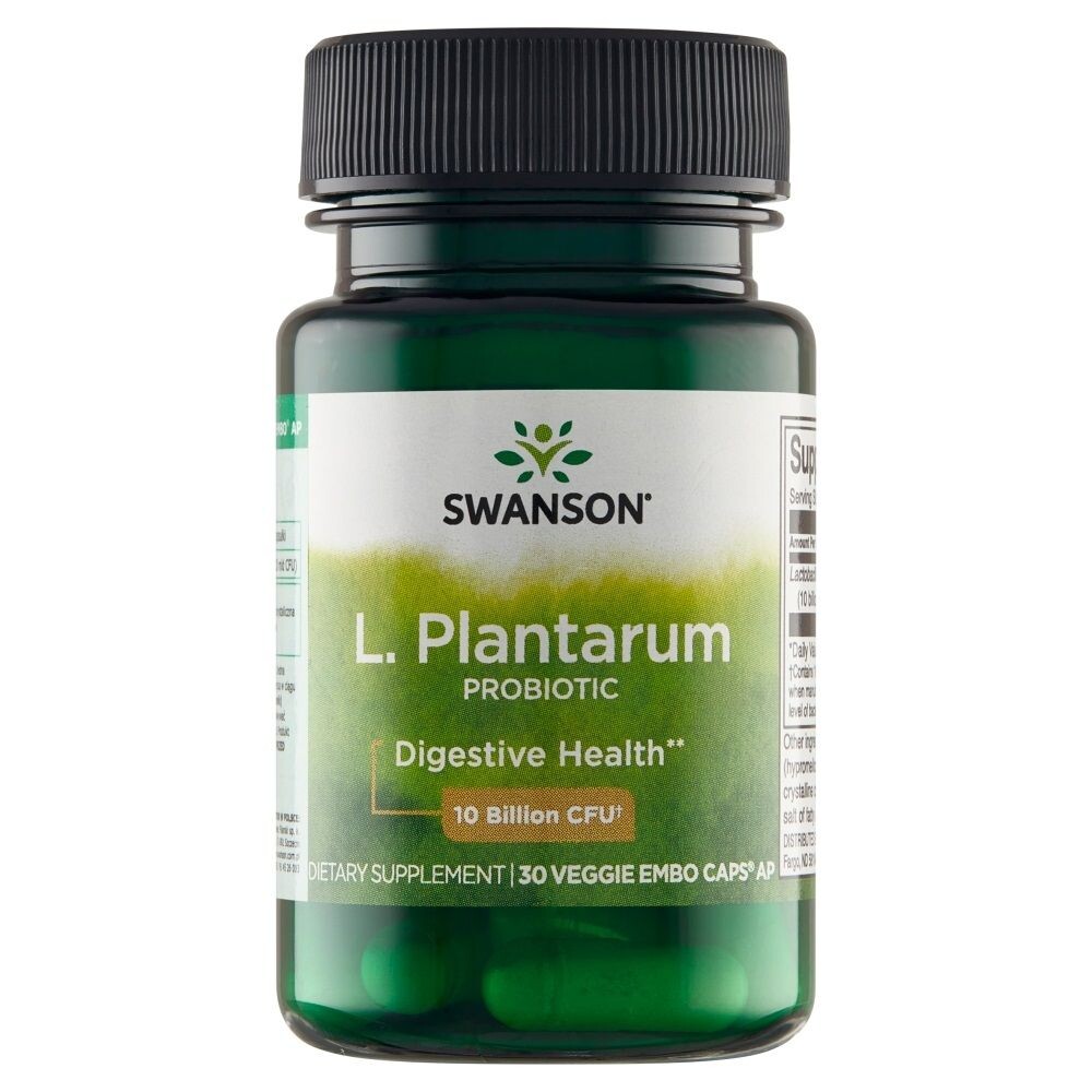 

Пробиотик в капсулах Swanson L.Plantarum, 30 шт