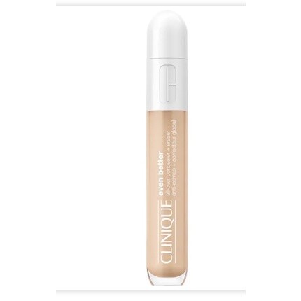 CLINIQUE Even Better All-over Concealer + Eraser CN 62 Фарфоровый бежевый корректор для лица clinique выравнивающий тон кожи консилер с аппликатором even better all over concealer eraser