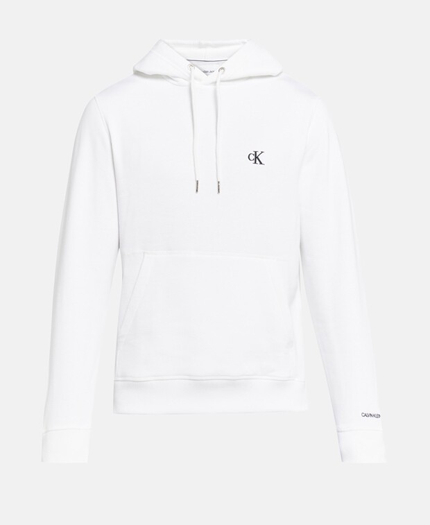 

Худи с капюшоном Calvin Klein Jeans, белый