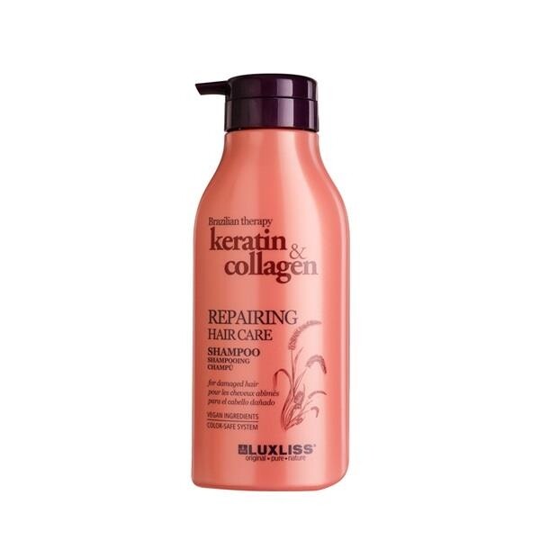 

Luxliss Keratin Collagen Восстанавливающий шампунь для волос 500 мл