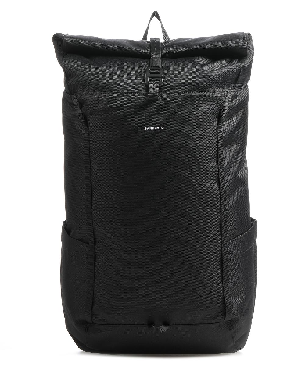 Рюкзак Urban Outdoor Arvid Rolltop 13 дюймов из переработанного полиэстера Sandqvist, черный рюкзак sandqvist arvid black