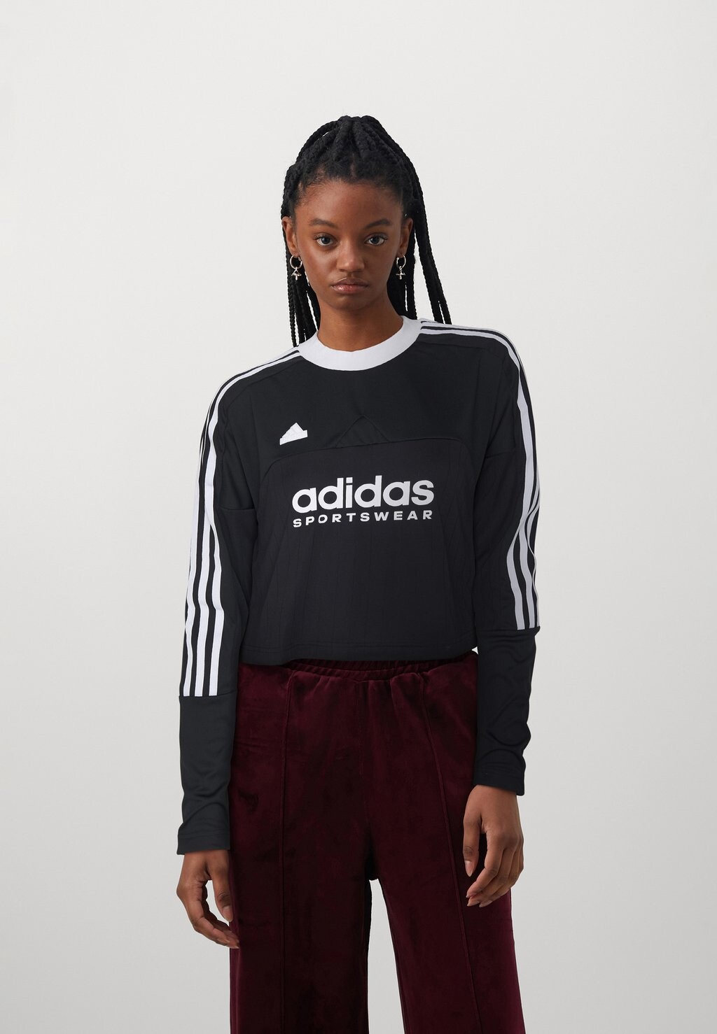 

Футболка с длинным рукавом Tiro adidas Sportswear, черный