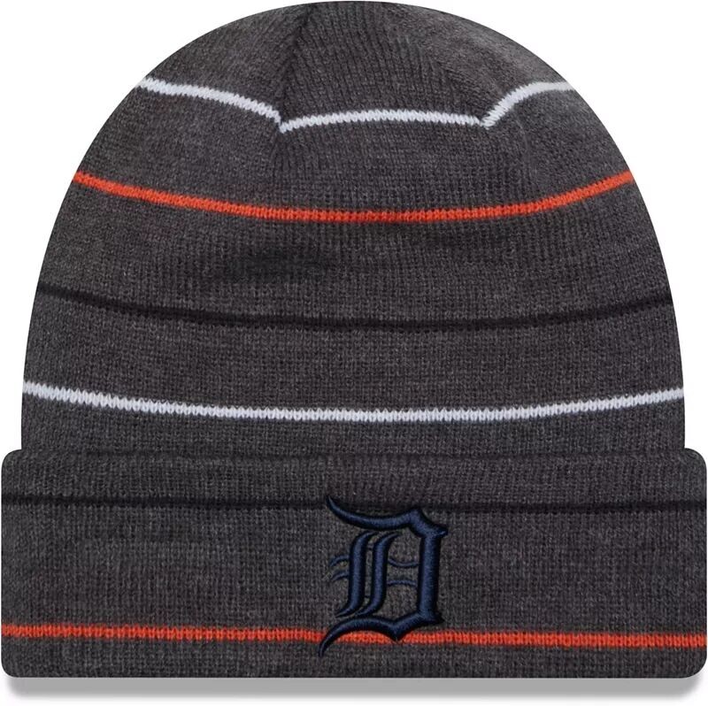 

Темно-синяя мужская вязаная шапка New Era Detroit Tigers