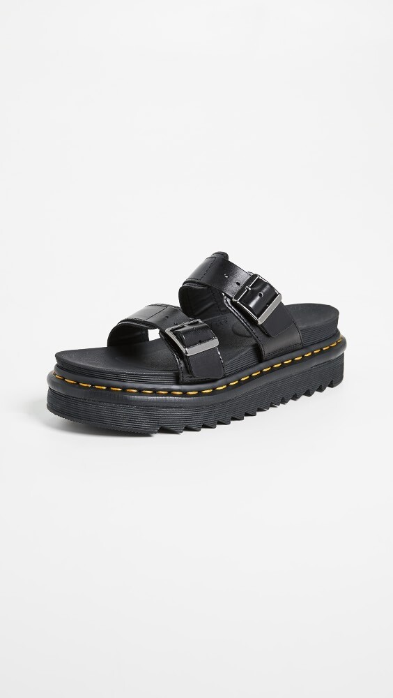 

Шлепанцы Dr. Martens Myles, черный