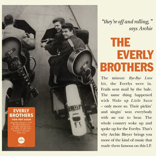 Виниловая пластинка The Everly Brothers - Everly Brothers виниловая пластинка everly brothers hey doll baby limited colour