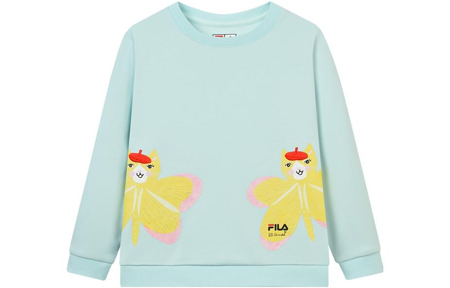

Детская толстовка ФИЛА FILA, цвет Clear fog blue