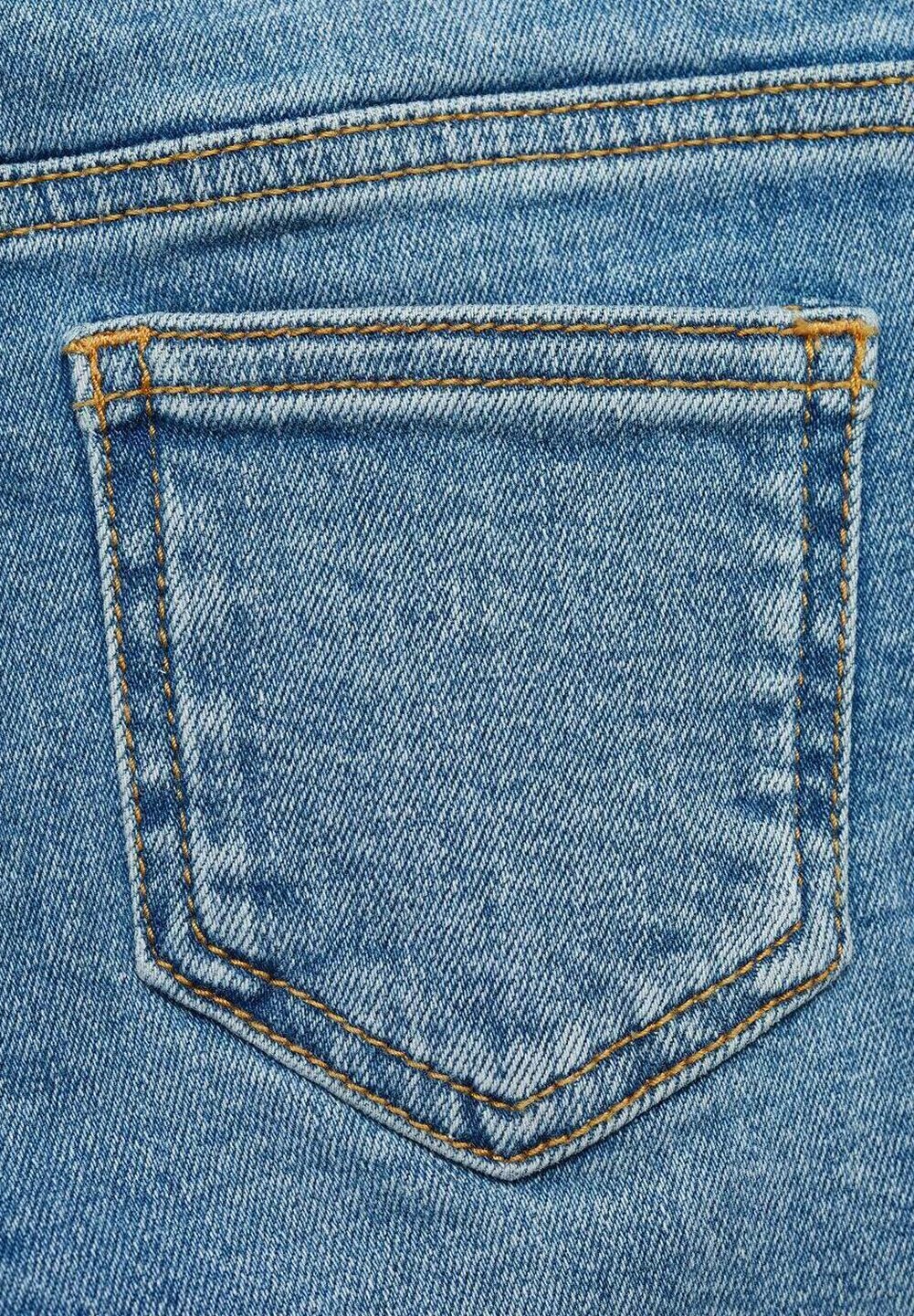 

Джинсы прямого кроя MEDIUM Mango Kids, синий