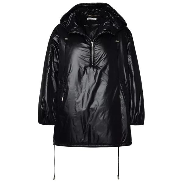 

Куртка nylon down jacket Saint Laurent, черный