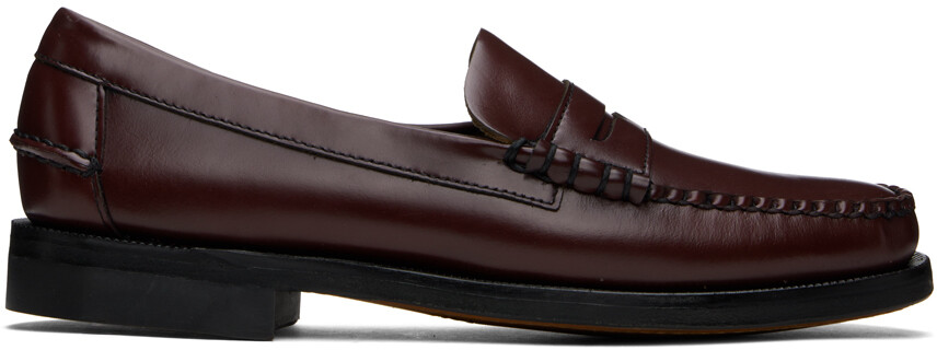 

Бордовые классические лоферы Dan Sebago
