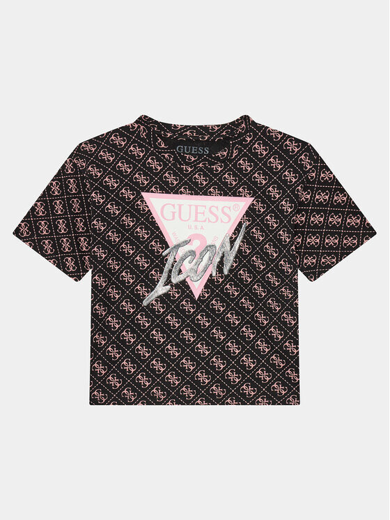 

Футболка свободного покроя Guess, черный
