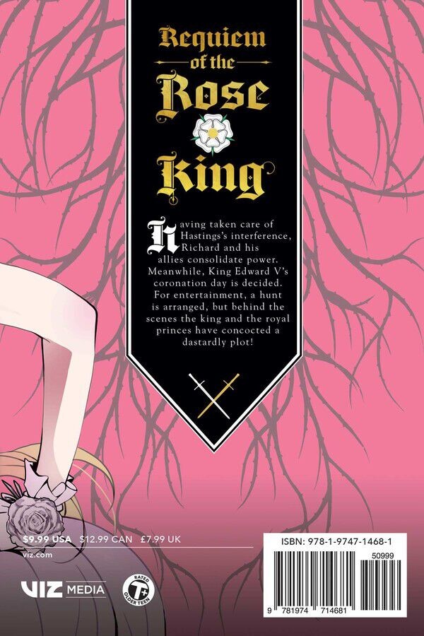 

Манга Requiem of the Rose King Manga Volume 12