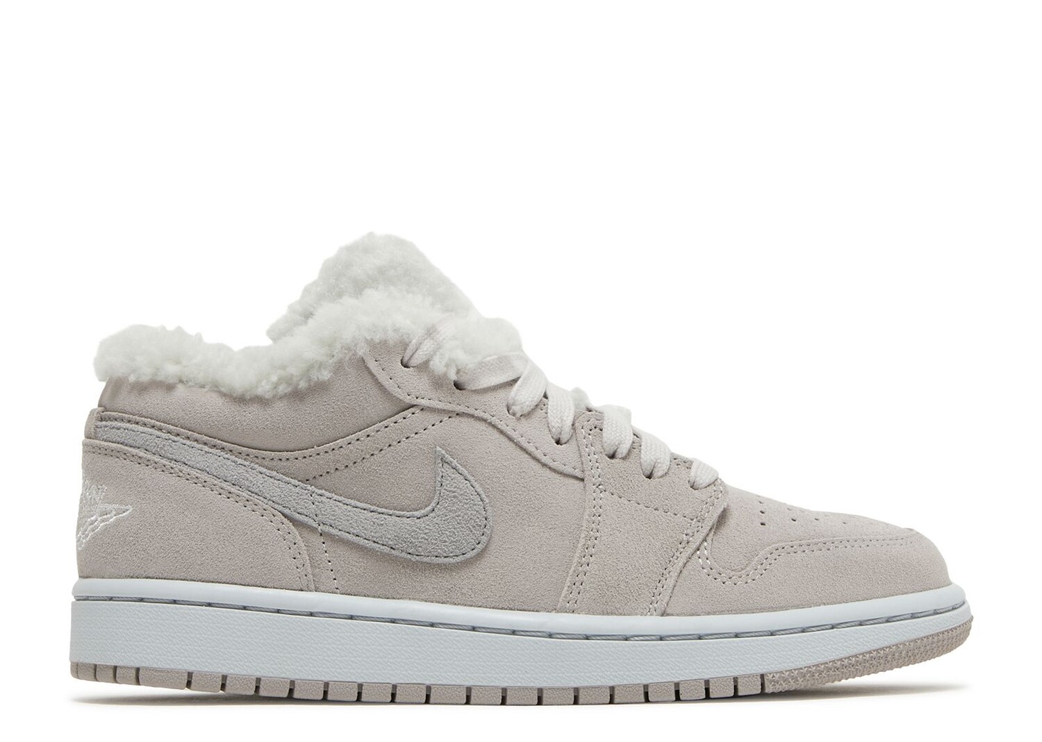 

Кроссовки Air Jordan Wmns Air Jordan 1 Low Se 'Sherpa Fleece', серый