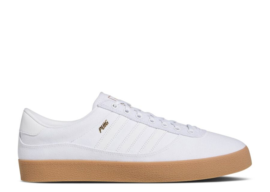 

Кроссовки adidas Puig Indoor 'White Gum', белый