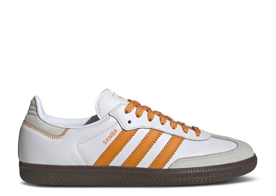 

Кроссовки adidas Wmns Samba OG, цвет White Equipment Orange