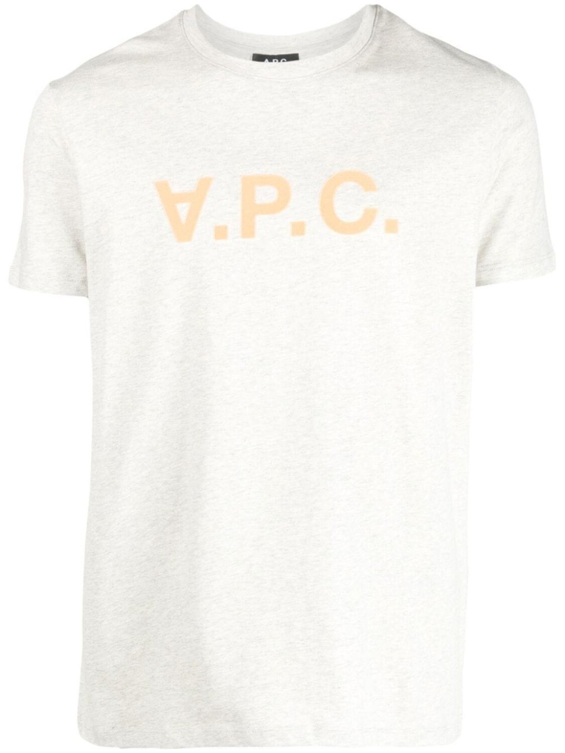 

A.P.C. футболка с логотипом, серый